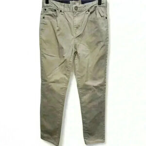 Lucky Brand Boy's Slim Fit Khaki Chino Pants Beige Size 16